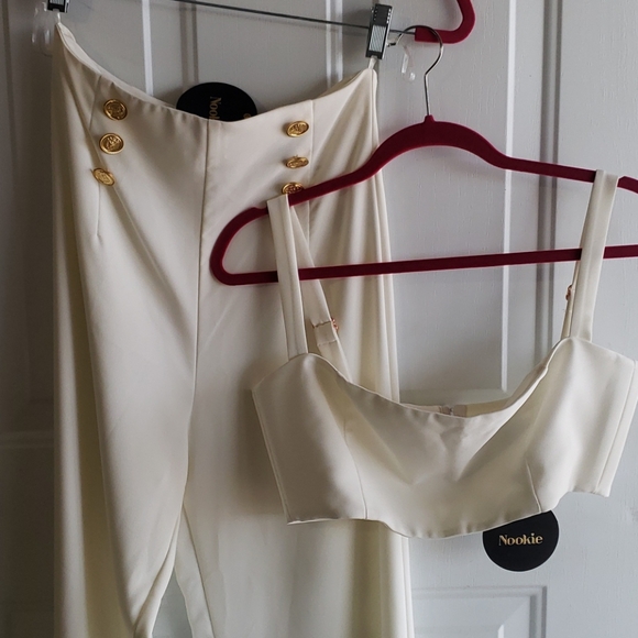 Nookie Pants - Nookie Set in Ivory